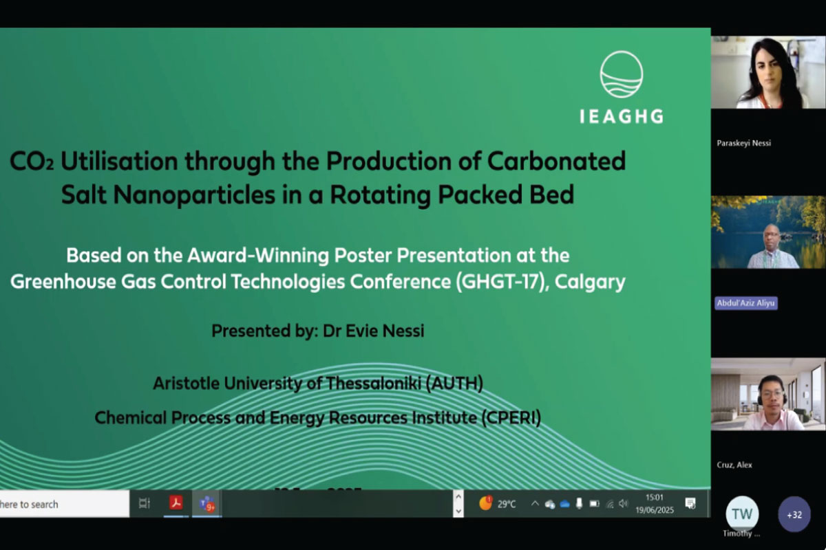 Invited Talk by International Energy Agency - GHG